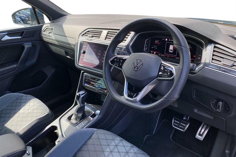 Volkswagen Tiguan 2.0 Tdi R-line Dsg KR22VEV Blue #6