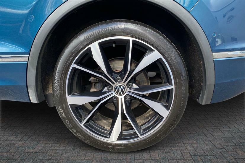 Volkswagen Tiguan 2.0 Tdi R-line Dsg KR22VEV Blue #5