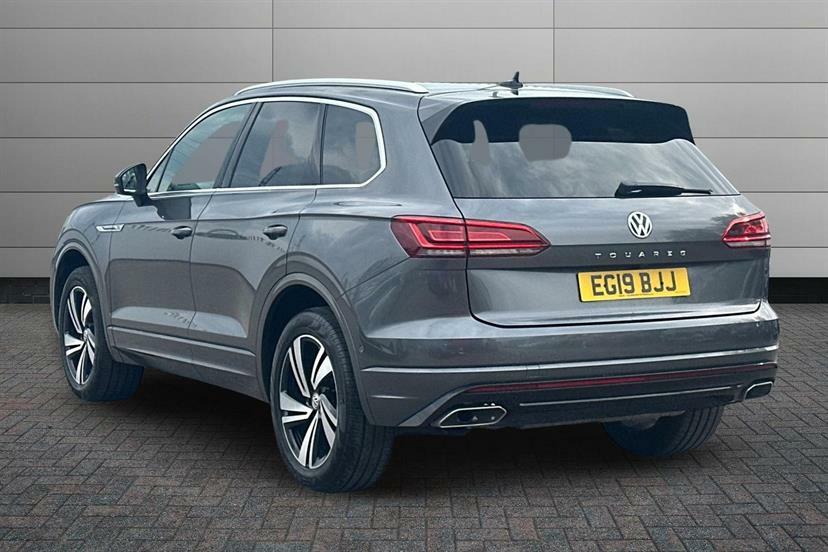 Volkswagen Touareg 3.0 V6 Tdi 4Motion R-line Tech Tip EG19BJJ Grey #3