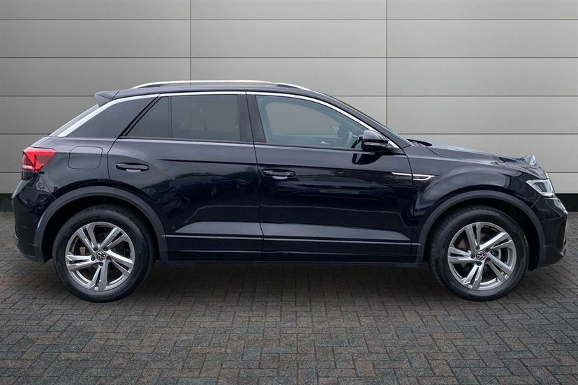 Volkswagen T-Roc 1.5 Tsi R-line Dsg GL25TWK Black #4