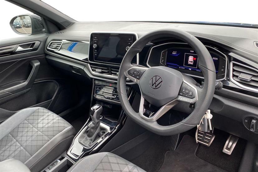Volkswagen T-Roc 1.5 Tsi R-line Dsg GL25TWK Black #6