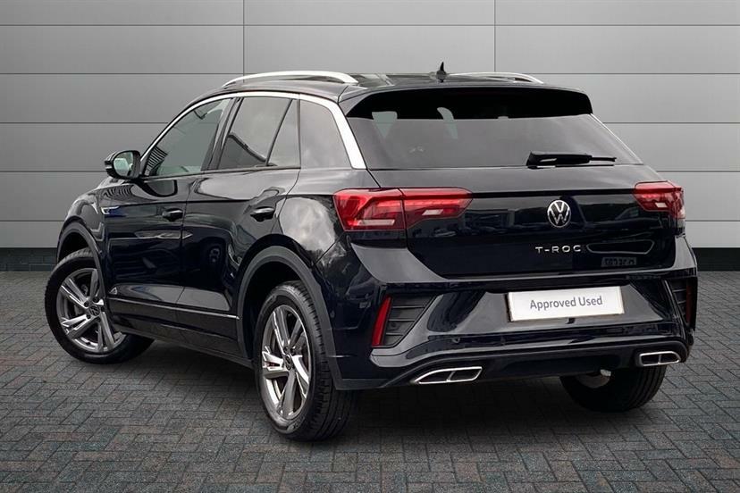 Volkswagen T-Roc 1.5 Tsi R-line Dsg GL25TWK Black #3
