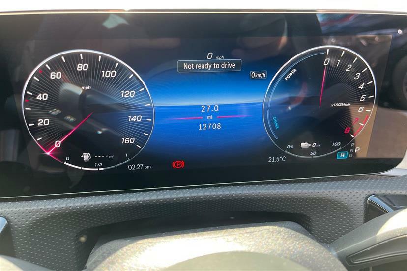 Mercedes-Benz CLA Class 250E Amg Line Executive Tip KN25HVV Black #6