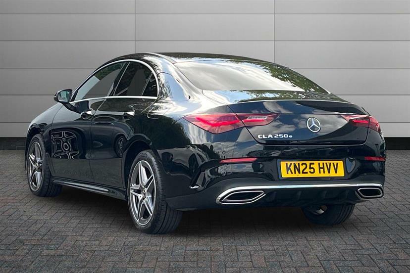 Mercedes-Benz CLA Class 250E Amg Line Executive Tip KN25HVV Black #2