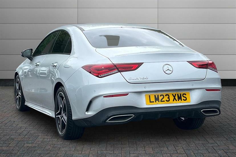 Mercedes-Benz CLA Class 180 Amg Line Premium Tip Silver #2