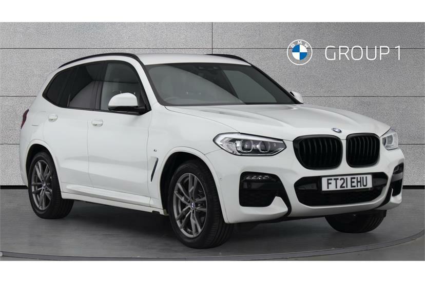 BMW X3 Xdrive20d Mht M Sport Step White