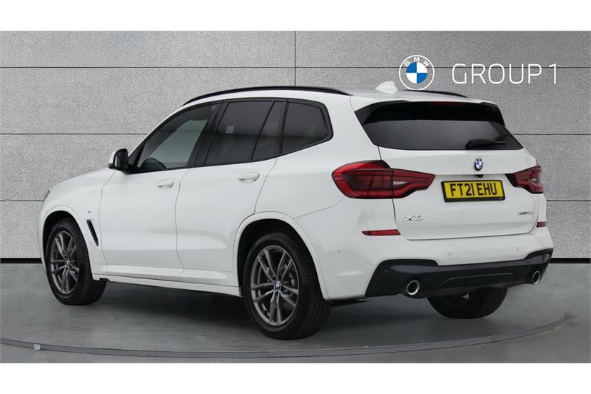 BMW X3 Xdrive20d Mht M Sport Step White #2