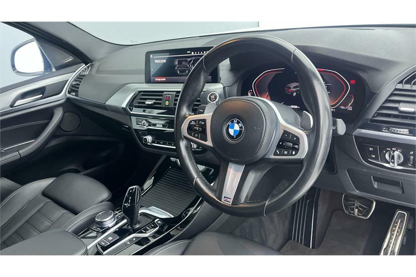 BMW X3 Xdrive20d Mht M Sport Step White #6