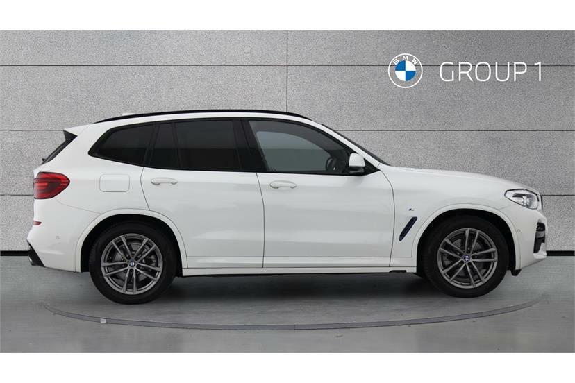 BMW X3 Xdrive20d Mht M Sport Step White #3