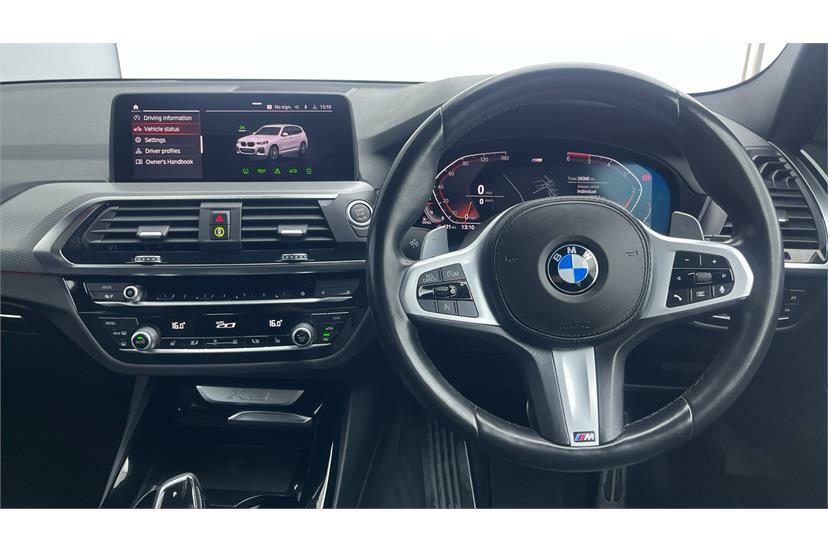 BMW X3 Xdrive20d Mht M Sport Step White #5