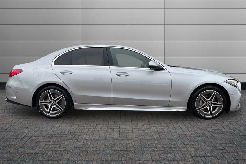 Mercedes-Benz C Class C200 Amg Line 9G-tronic KT25LUZ Silver #3