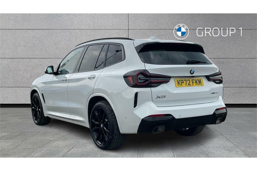 BMW X3 Xdrive20d Mht M Sport Step KP72FKM White #2