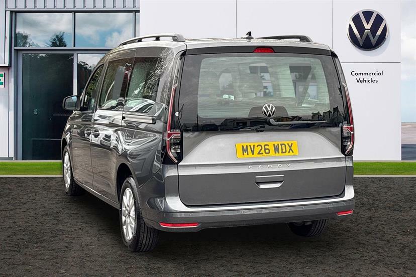 Volkswagen Caddy Maxi Life 2.0 Tdi 122 Life Dsg Tech Pack Grey #3