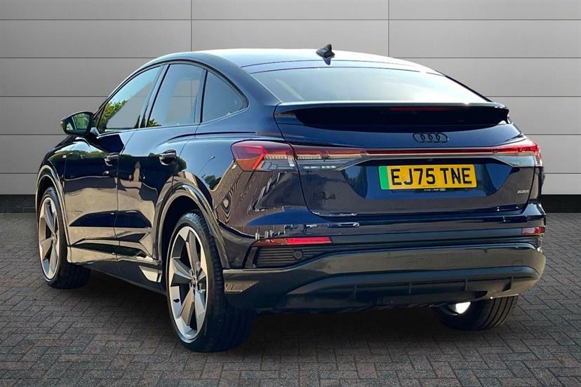 Audi Q4 E Tron 210Kw 45 Qtro 82Kwh Black Ed Tech Pack EJ75TNE Blue #3