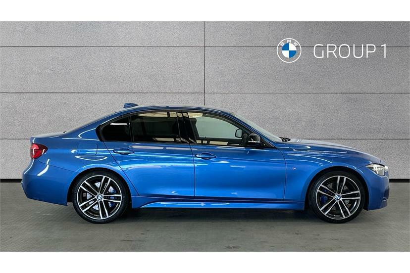BMW 3 Series 320D M Sport Shadow Edition Step GU68UEM Blue #3