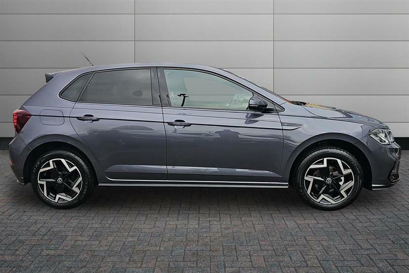 Volkswagen Polo 1.0 Tsi R-line DE26OCL Grey #4