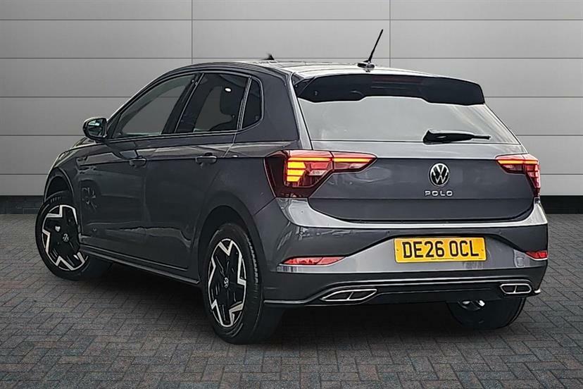 Volkswagen Polo 1.0 Tsi R-line DE26OCL Grey #3