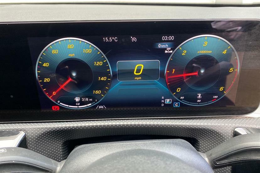 Mercedes-Benz A Class A200d Amg Line Executive KN23XRH Blue #6
