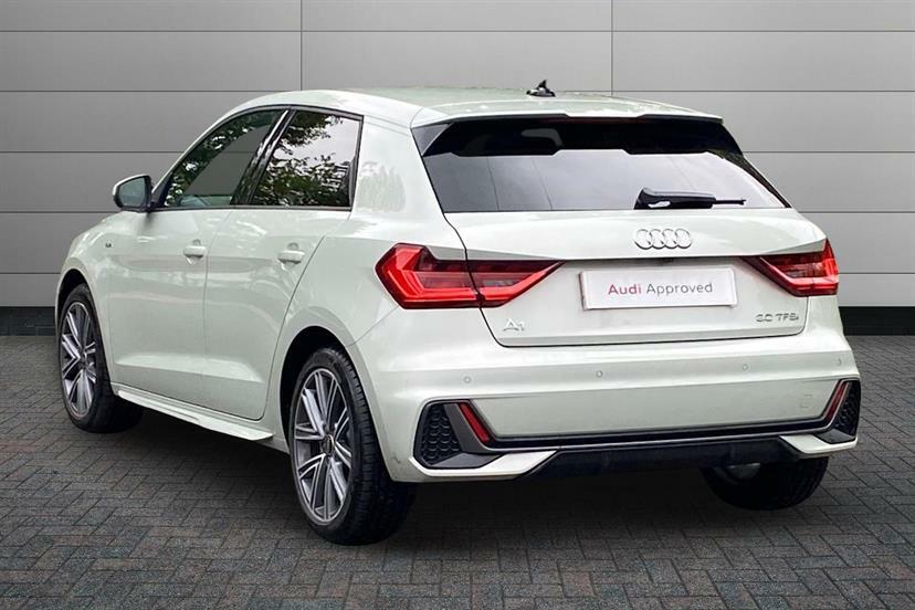 Audi A1 30 Tfsi S Line S Tronic WU26EYH Silver #3