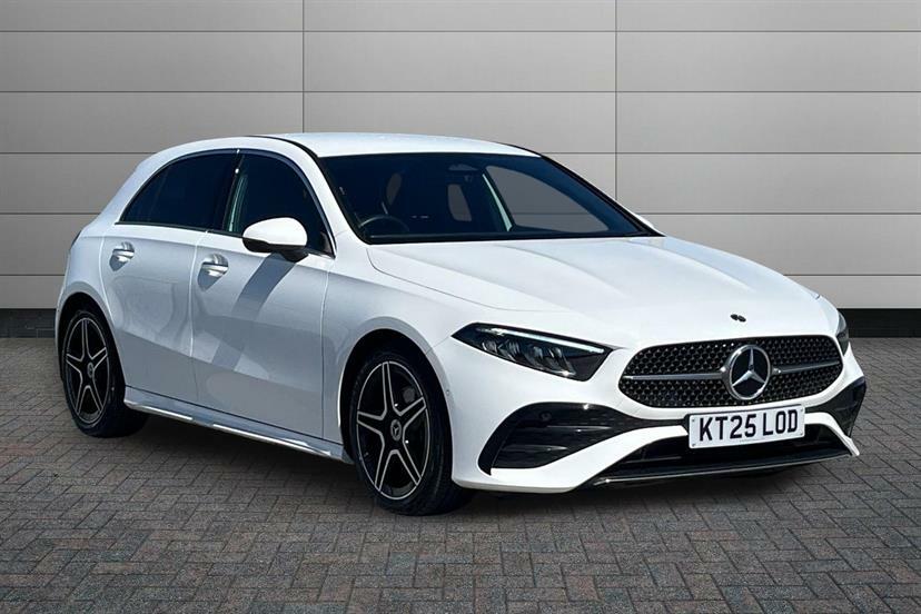 Mercedes-Benz A Class A200d Amg Line Executive White
