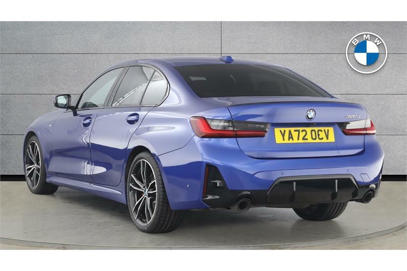 BMW 3 Series 320D Mht M Sport Step YA72OCV Blue #2