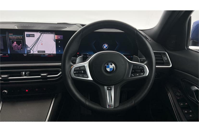 BMW 3 Series 320D Mht M Sport Step YA72OCV Blue #5