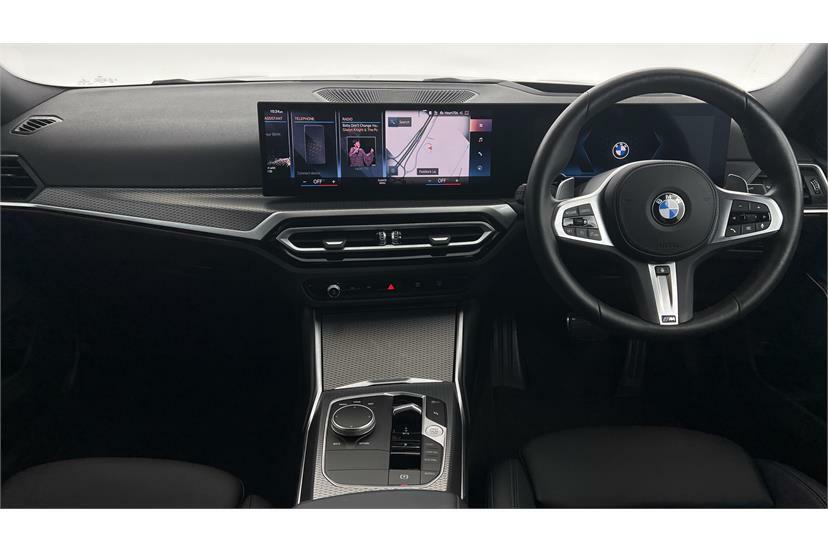 BMW 3 Series 320D Mht M Sport Step YA72OCV Blue #4