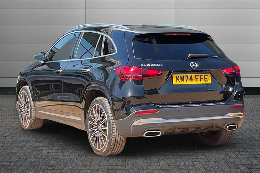 Mercedes-Benz GLA Class 250E Amg Line Premium KM74FFE Black #2