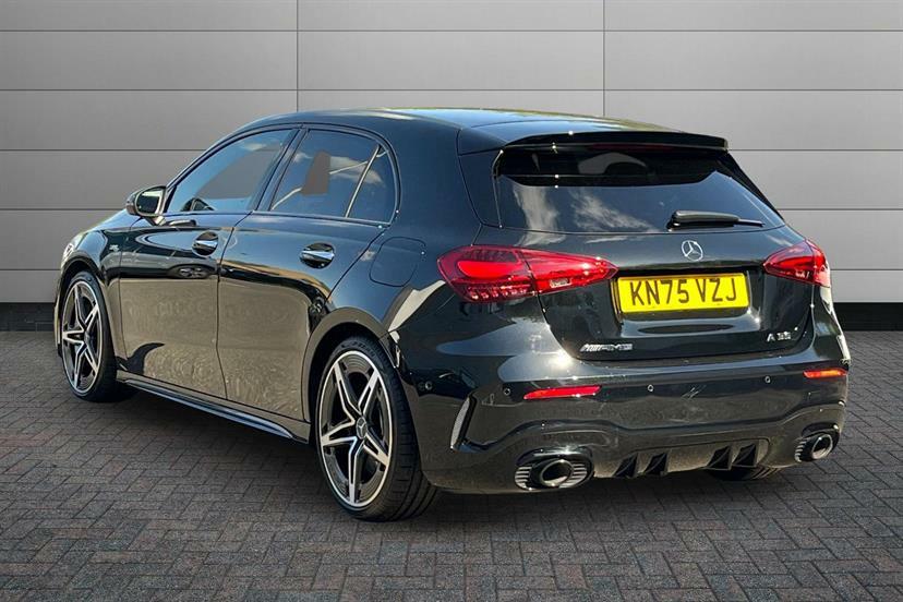 Mercedes-Benz A Class A35 4Matic Premium KN75VZJ Black #2