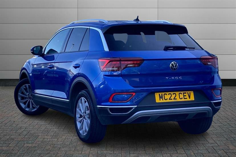 Volkswagen T-Roc 1.0 Tsi Style MC22CEV Blue #3