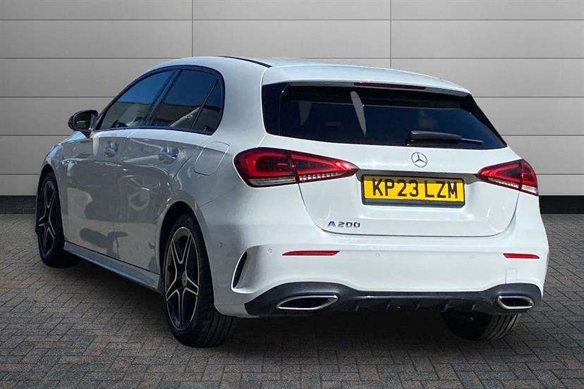Mercedes-Benz A Class A200 Amg Line Premium KP23LZM White #2