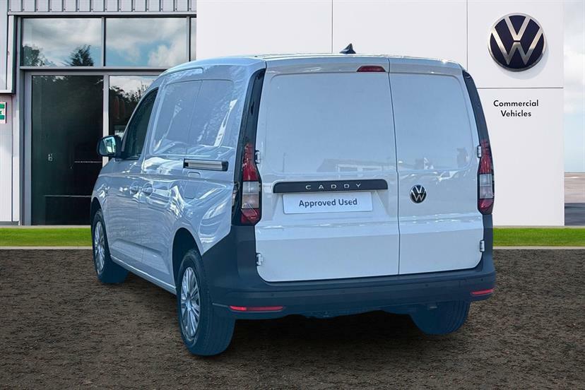 Volkswagen Caddy 2.0 Tdi 102Ps Commerce Van Businesstech Pack MV26WDE White #3