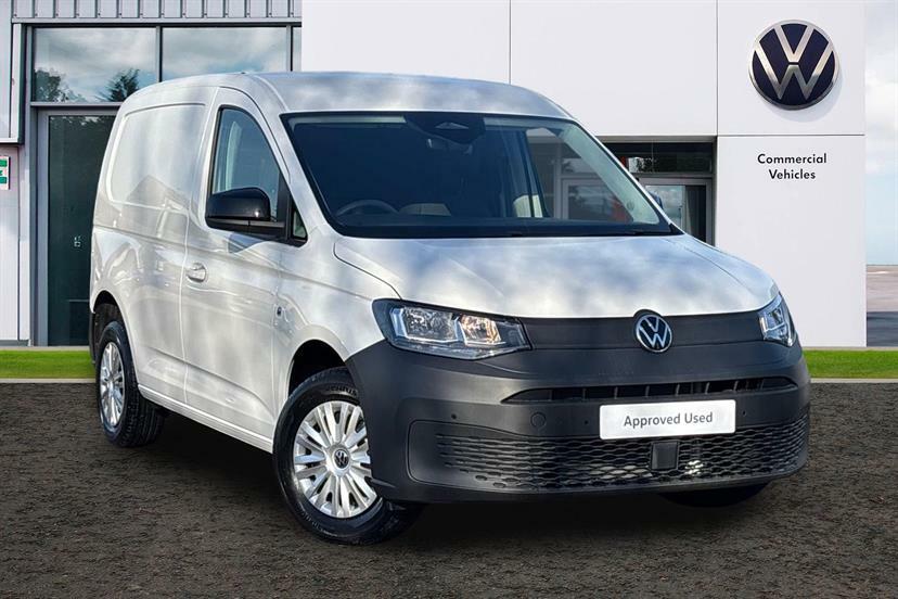 Volkswagen Caddy 2.0 Tdi 102Ps Commerce Van Businesstech Pack White