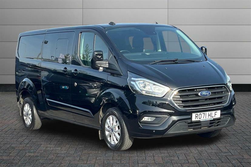Ford Transit Custom 2.0 Ecoblue 130Ps Low Roof Dcab Limited Van Black