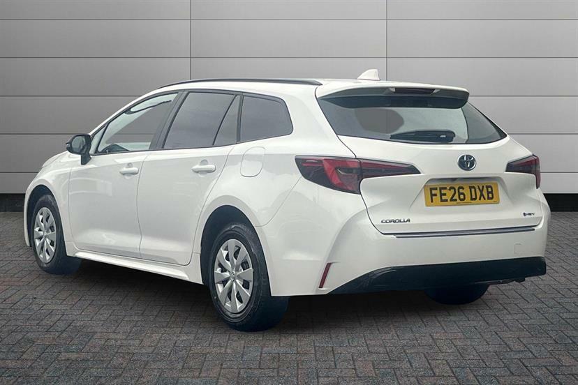 Toyota Corolla 1.8 Vvt-i Hybrid Commercial White #4