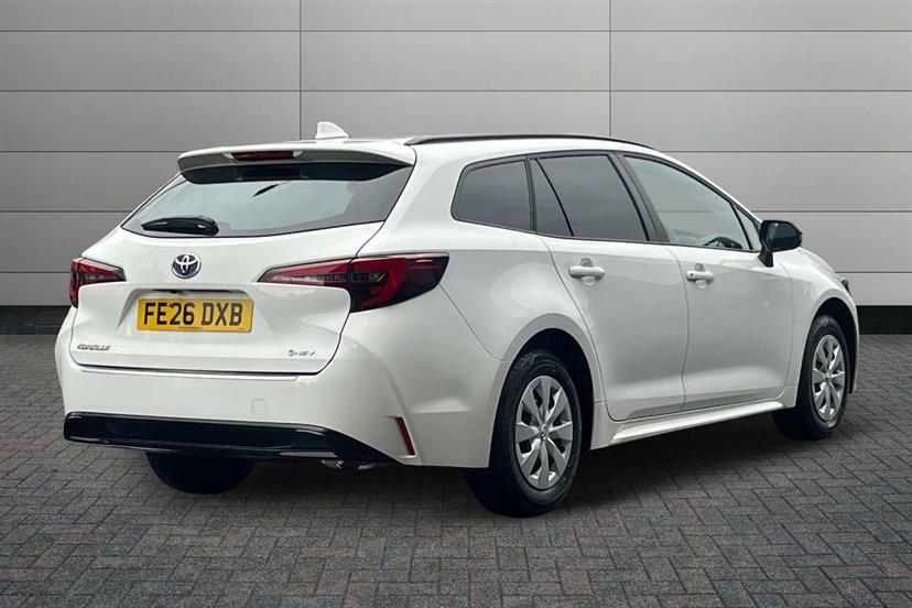 Toyota Corolla 1.8 Vvt-i Hybrid Commercial White #2