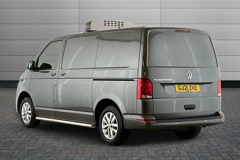 Volkswagen Transporter 2.0 Tdi 150 Highline Van GJ21ZKE Grey #3