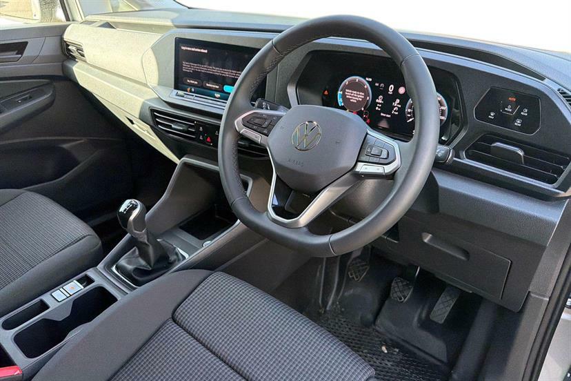 Volkswagen Caddy 2.0 Tdi 102Ps Commerce Plus Van Tech Pack AK26FBL Black #6