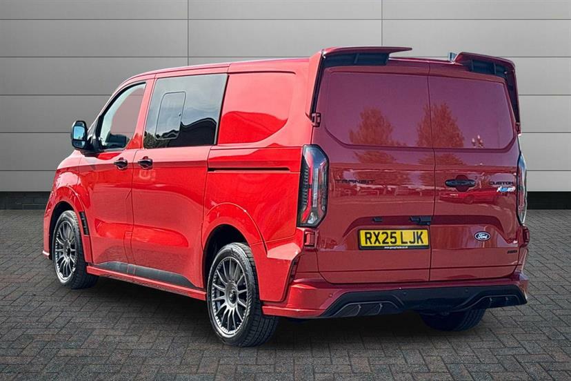 Ford Transit Custom 2.0 Ecoblue 170Ps H1 Double Cab Van Ms-rt RX25LJK Red #3