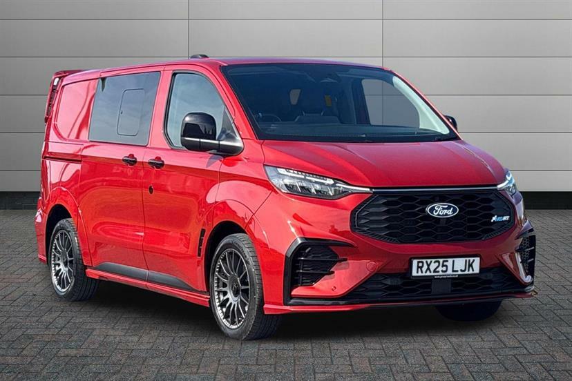 Ford Transit Custom 2.0 Ecoblue 170Ps H1 Double Cab Van Ms-rt Red