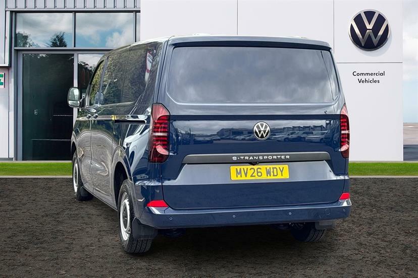 Volkswagen E-Transporter 100Kw 65Kwh Commerce Plus Van MV26WDY Blue #3