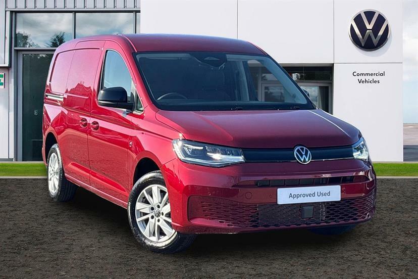 Volkswagen Caddy Maxi 2.0 Tdi 122Ps Commerce Pro Van Dsg Tech Pack Red