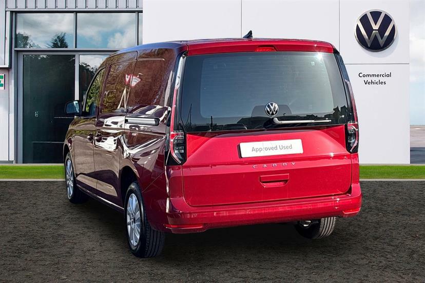 Volkswagen Caddy Maxi 2.0 Tdi 122Ps Commerce Pro Van Dsg Tech Pack Red #3