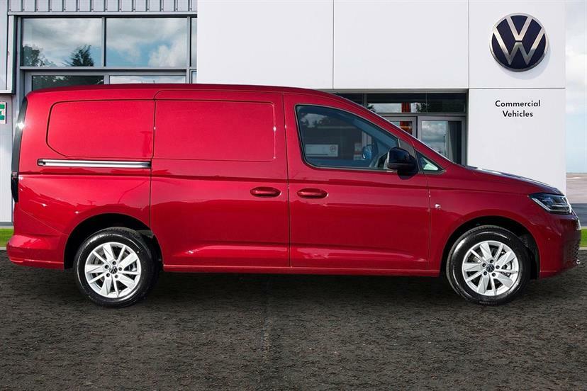 Volkswagen Caddy Maxi 2.0 Tdi 122Ps Commerce Pro Van Dsg Tech Pack Red #4
