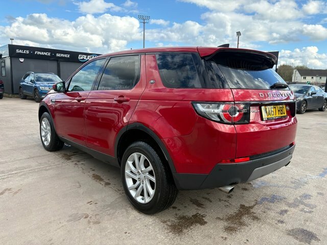 Land Rover Discovery Sport Td4 Se Tech Suv MA67HBO Red #5