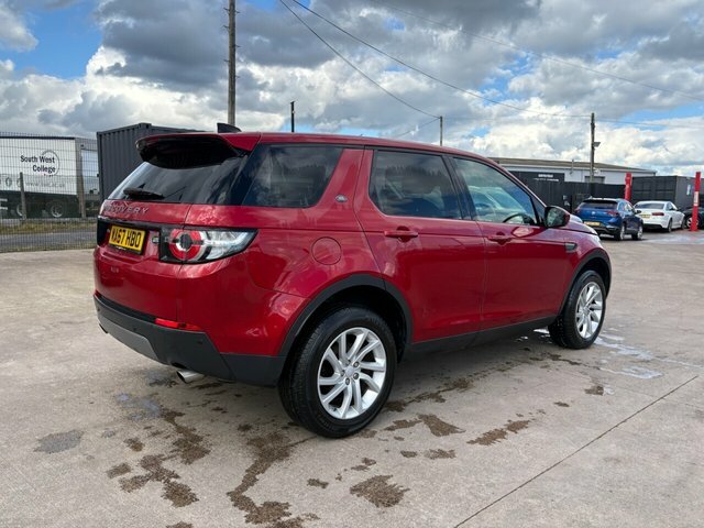 Land Rover Discovery Sport Td4 Se Tech Suv MA67HBO Red #3