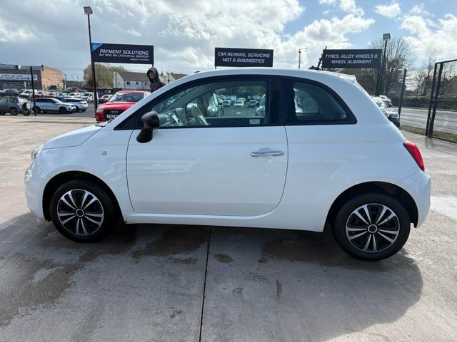 Fiat 500 Pop Hatchback YS66NBB White #6