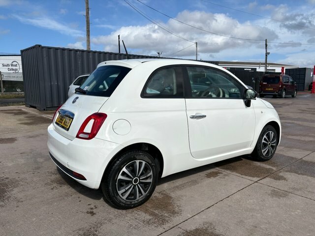 Fiat 500 Pop Hatchback YS66NBB White #3