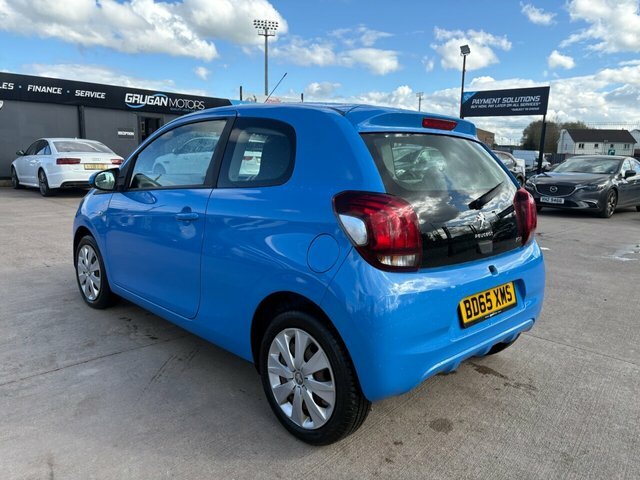 Peugeot 108 Active Hatchback BD65XMS Blue #5