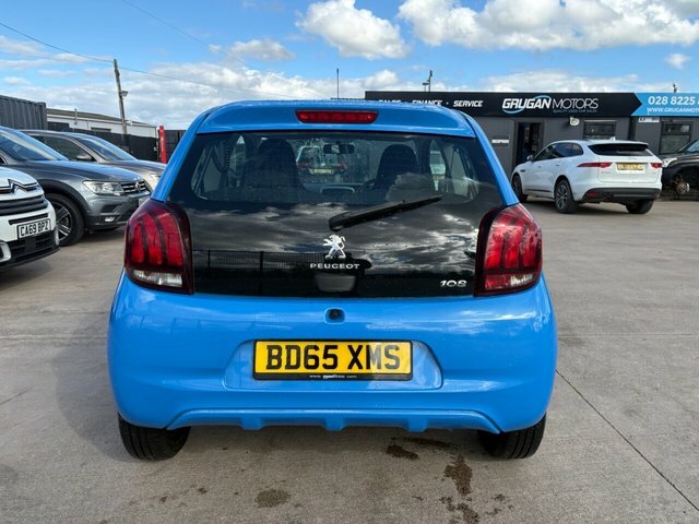 Peugeot 108 Active Hatchback BD65XMS Blue #4